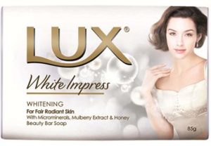LUX SOAP BRIGHT IMPRESS