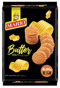 MARIO BUTTER BIKS BISCUIT