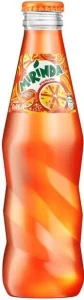 Mirinda Orange Drink Glass