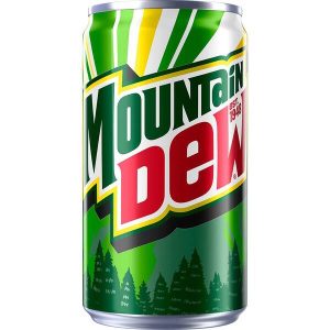 mountain dew can